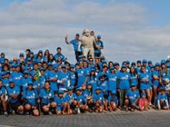 Celbi promove maior limpeza voluntária de praia do país